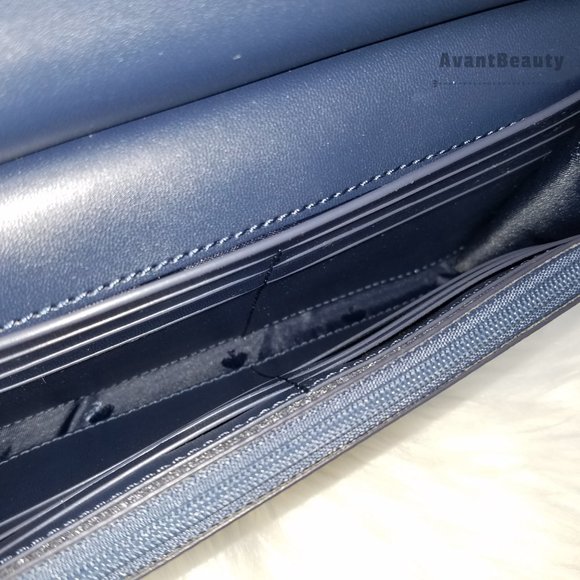 kate spade lola wristlet wallet glitter dusk navy - Picture 10 of 13